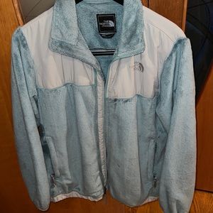 FUZZY NORTH FACE JACKET